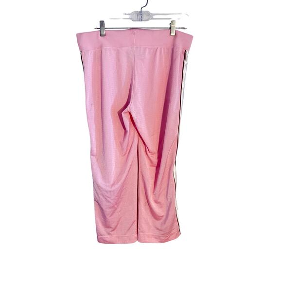 Nike Pink Joggers Women’s Size Medium– Satin Look Polyester Track Pants - Picture 2 of 5